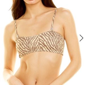 Charlie Holiday Bella Bandeau Bikini Top and matching 
Wrap Bikini Bottom
